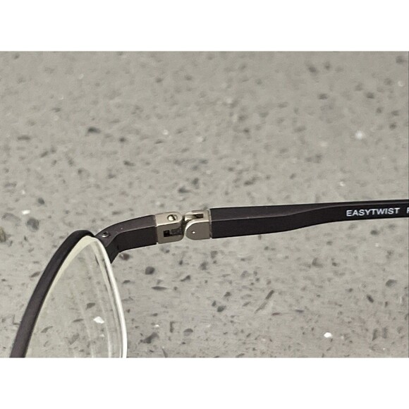 Easytwist M ET 841 Brown Turboflex 360 Hinges Eyeglass Frames ONLY 53 17 140 20 - Picture 8 of 16